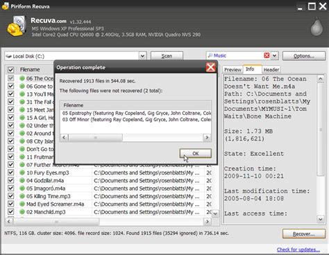 Act fast, and Recuva recovers your data - CNET