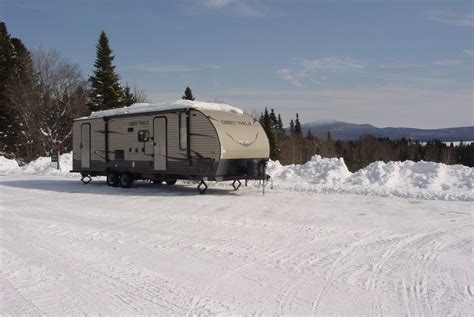 Winter Camping - Ramblewood Cabins & Campground