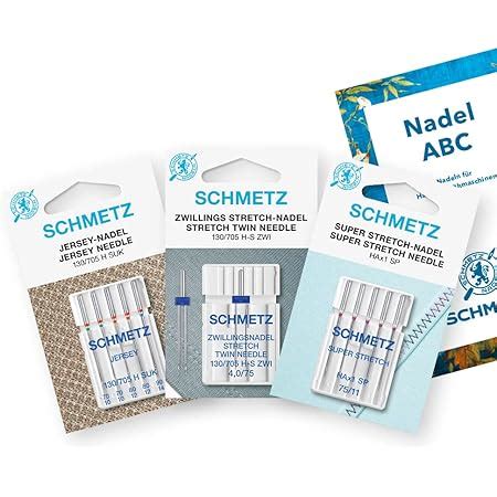 Schmetz Aiguilles Pour Machines Coudre Set De Pi Ces X Aiguilles