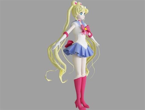 Sailor Moon 3d Model Turbosquid 1471908