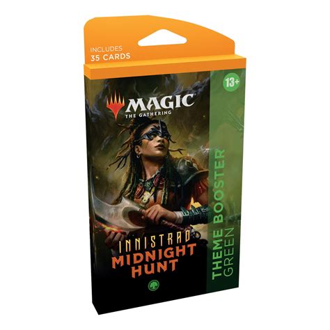 Magic The Gathering Midnight Hunt Theme Booster Green