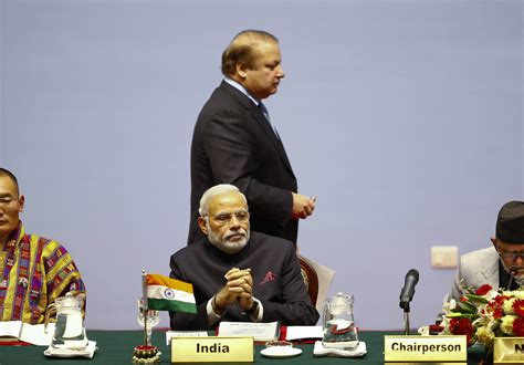 Indias Modi Meets Pakistans Sharif In Surprise Visit Newsweek