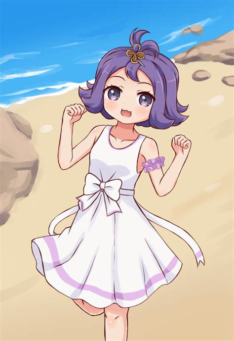 The Big Imageboard Tbib 1girl 3 Acerola Pokemon Ako Azusaching0612 Alternate Costume