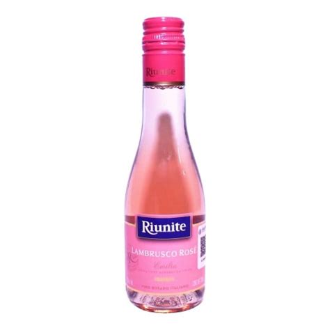 Vino Rosado Riunite Lambrusco Ros Ml Botellas Con Ml C U