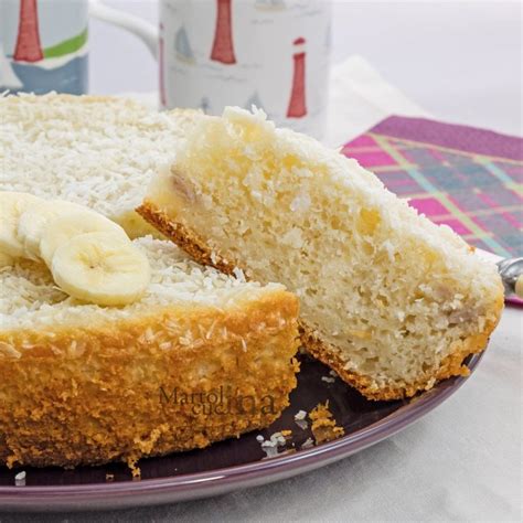 Dolce Cocco E Banane Torta Facile Senza Burro Torta All Acqua