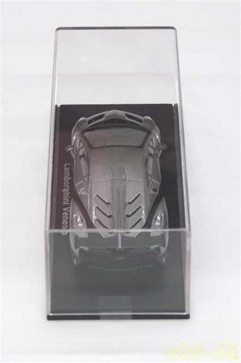 Kyosho 1 43 Lamborghini Veneno Gray Green Line Minicar EBay