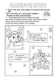 Rudolph The Red Nosed Reindeer Worksheets