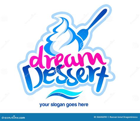 Dessert Logo stock illustration. Illustration of business - 36606090