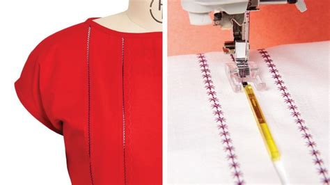 Try Machine-Sewn Fagoting for an Heirloom Embroidered Look - Threads | Threads magazine, Sewing ...