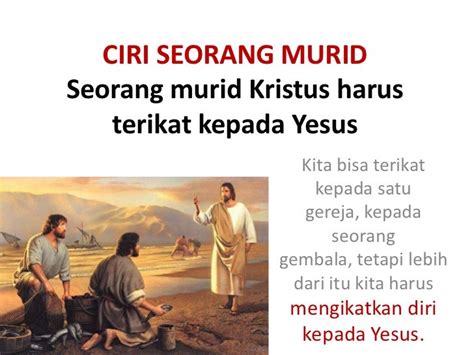 Menjadi Murid Yesus