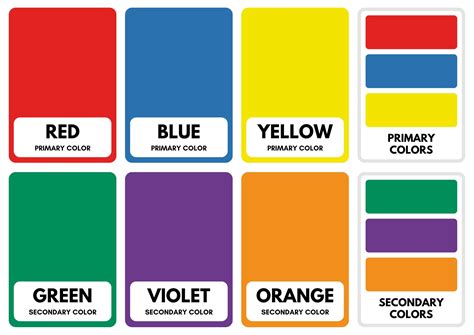 Colour Flash Cards, Color Flash Cards, Colour Posters, Learning Colours ...