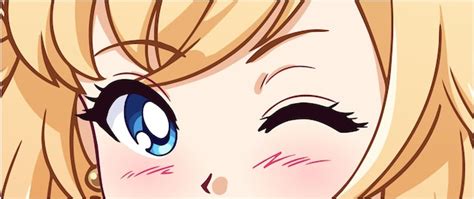 Premium Photo Anime Manga Blue Eyes Close Up Blonde Hair