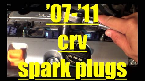 How To Replace Spark Plugs Honda Crv How To Replace Spark Pl