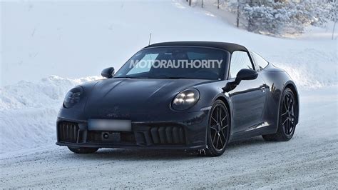 2025 Porsche 911 Targa Spied With Updates