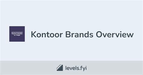 Kontoor Brands Careers Levelsfyi