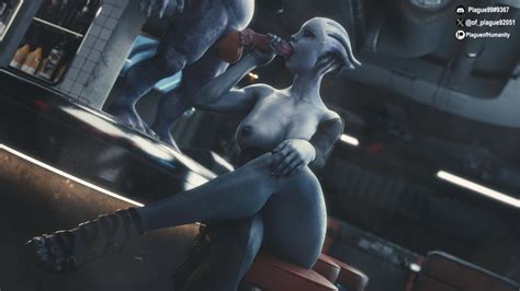 Rule 34 1girls 3d Alien Alien Girl Alien Humanoid Asari Ass Big Ass