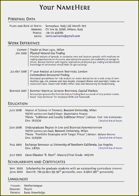 Resume Writing Tips And Templates - Resume : Resume Examples #e79QJONYkQ