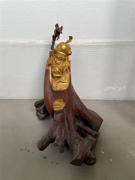 Chinese Deity Sculpture Hobbies And Toys Memorabilia And Collectibles