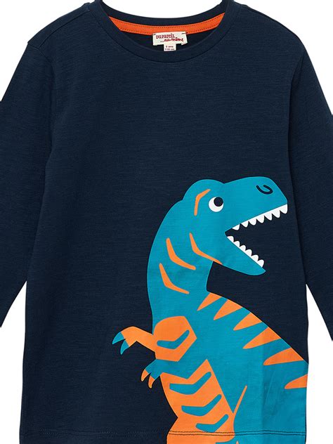 Tee Shirt Manches Longues Gar On Marine Imprim Dinosaure Catalogue