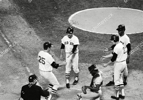 Tony Conigliaro Carl Yastrzemski Elrod Hendricks Editorial Stock Photo