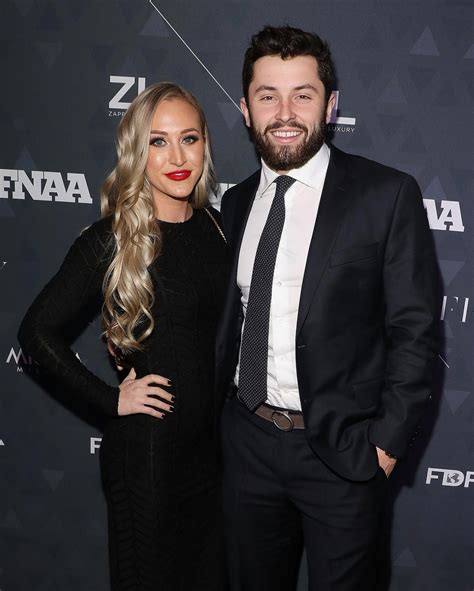 Baker Mayfield And Wife Emily Wilkinsons Relationship Timeline Us Weekly