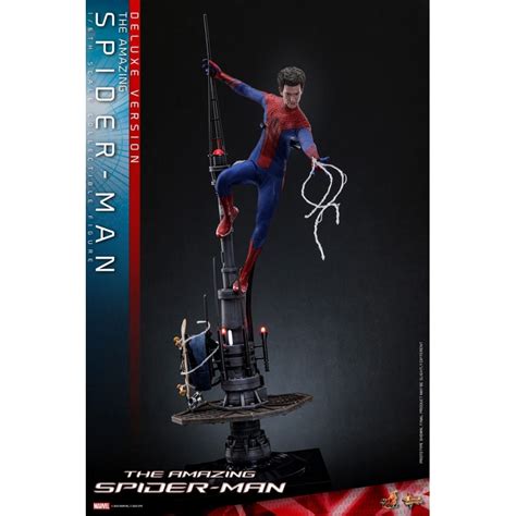 Spider Man Deluxe Hot Toys MMS772 The Amazing Spider Man 1 6 Figure