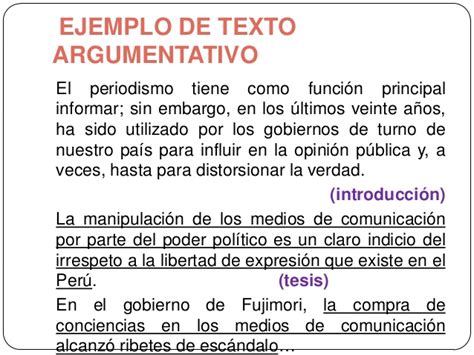 Definicion De Texto Argumentativo Concepto En Definicion Abc Themelower