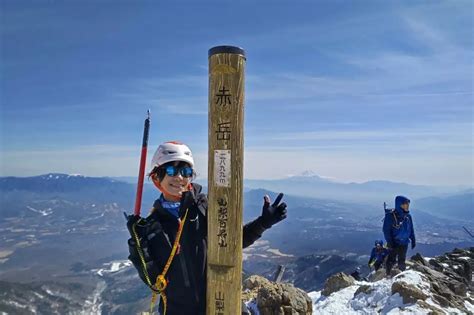 残雪期☀️🏔⛏ 阿弥陀岳🔄赤岳 南八ヶ岳 Sachikoさんの八ヶ岳（赤岳・硫黄岳・天狗岳）の活動データ Yamap ヤマップ