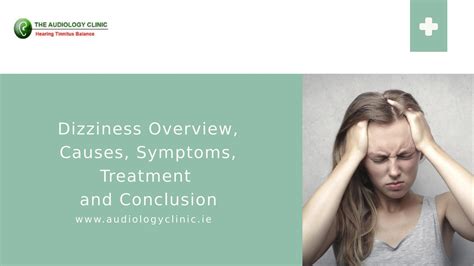 Dizziness Overview Causes Symptoms Treatment And Conclusion By Audiology Clinic Issuu