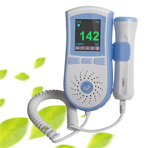 Cor Lcd Display Bolso Fetal Doppler Prenatal Cora O Beb Cora O