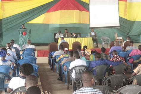 The Nzema East Municipal Assembly Orgainsed An Inception Meeting On The