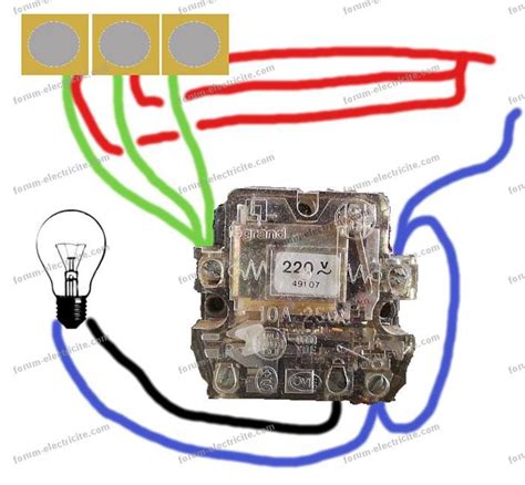 Voir Plus Schema Branchement Telerupteur Legrand 03562 Schema Cablage