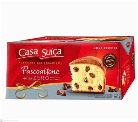 Pascoattone Gotas de Chocolate Casa Suíça 400g DiabetesFarma