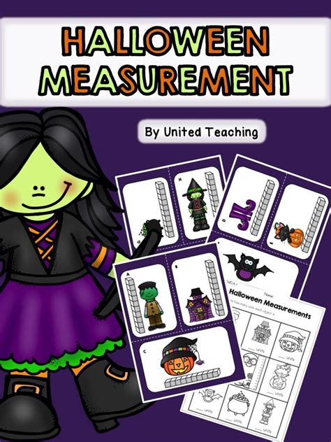 Halloween Math Measurement Free Halloween Math Halloween