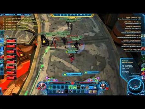 SWTOR Memories Of Xendor Soa Nightmare Kill YouTube