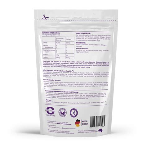 Collagen Peptides Type I & III (Germany )– Pure Product Australia