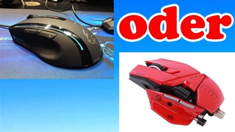 2 Gaming Mäuse Im Vergleich Welche Ist Die Beste Roccat Kone Xtd