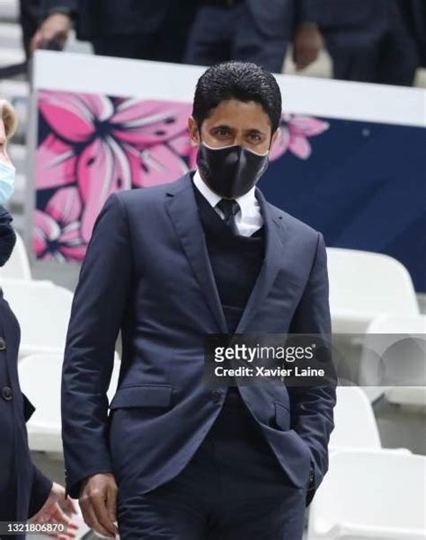 President Of Psg Nasser Al Khelaifi Photos And Premium High Res