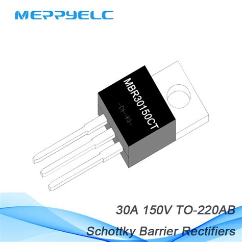 Mbr Ct Schottky Barrier Rectifier Reverse Voltage To V