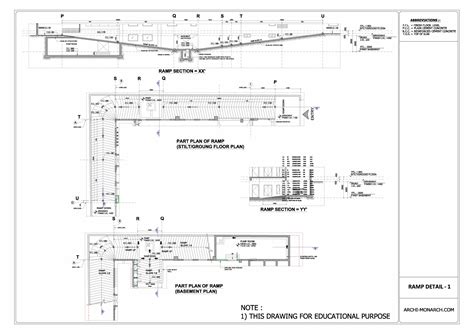 RAMP DETAIL ONE Archi Monarch