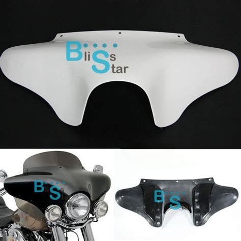 Find Glossy White Batwing Front Fairing Fit Harley Davidson Hd Softail