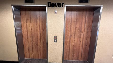 Dover Hydraulic Elevators At The Hampton Inn Green Bay Wi Youtube