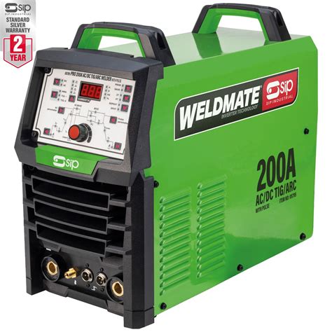 SIP PRO 200A AC DC TIG ARC Welder With Pulse SIP Industrial Products