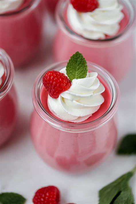 Raspberry Mousse Cups Everything Marina