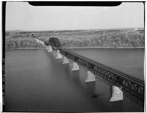 Susquehanna River Bridge, Spanning Susquehanna River, Havre de Grace ...