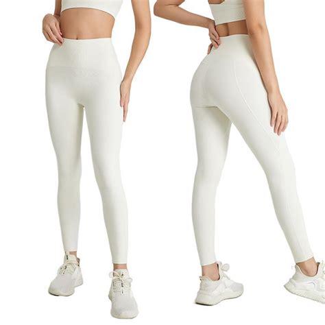 Naked High Waist Yoga Pants Peach Hip Lifting Leggings Running Tight