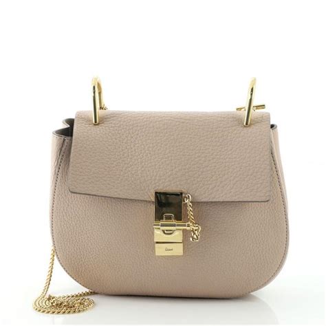 Chloe Drew Crossbody Bag Leather Small At Stdibs