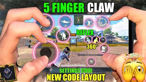 New😈 Update 22 Best 5 Finger Claw Pubg Mobilenew 5 Finger Claw Code