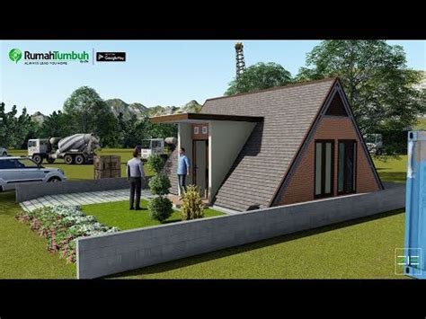 Detail Desain Rumah Segitiga Minimalis Koleksi Nomer