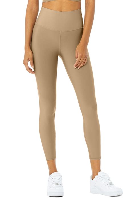 7 8 High Waist Airlift Legging In Gravel By Alo Yoga Ballet For Women